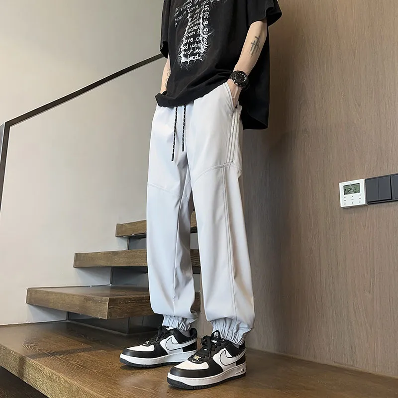 CELUCASN Casual Pants Unisex AB Color-8