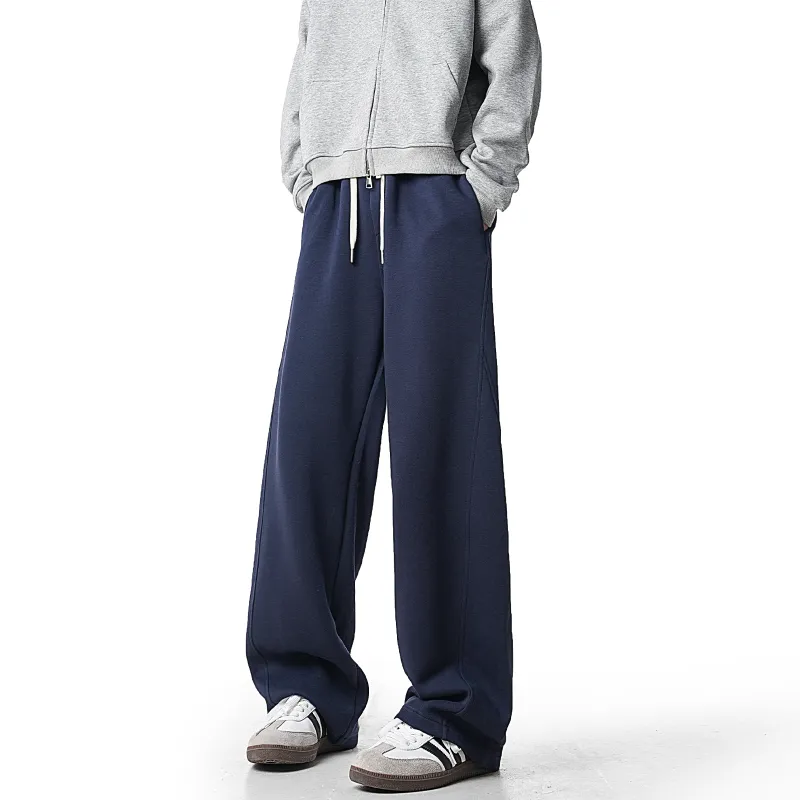 CELUCASN Casual Pants Unisex Red-11