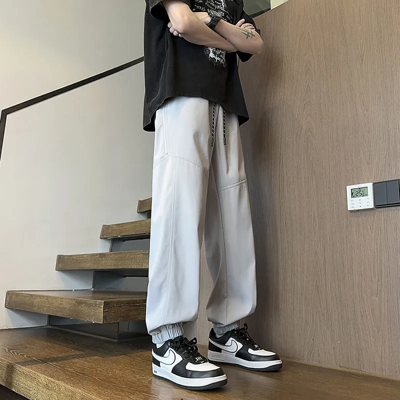 CELUCASN Casual Pants Unisex AB Color-7
