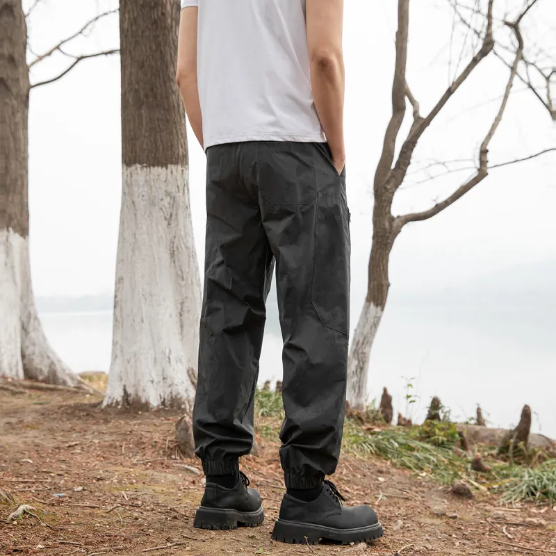 CELUCASN Casual Pants Unisex-11