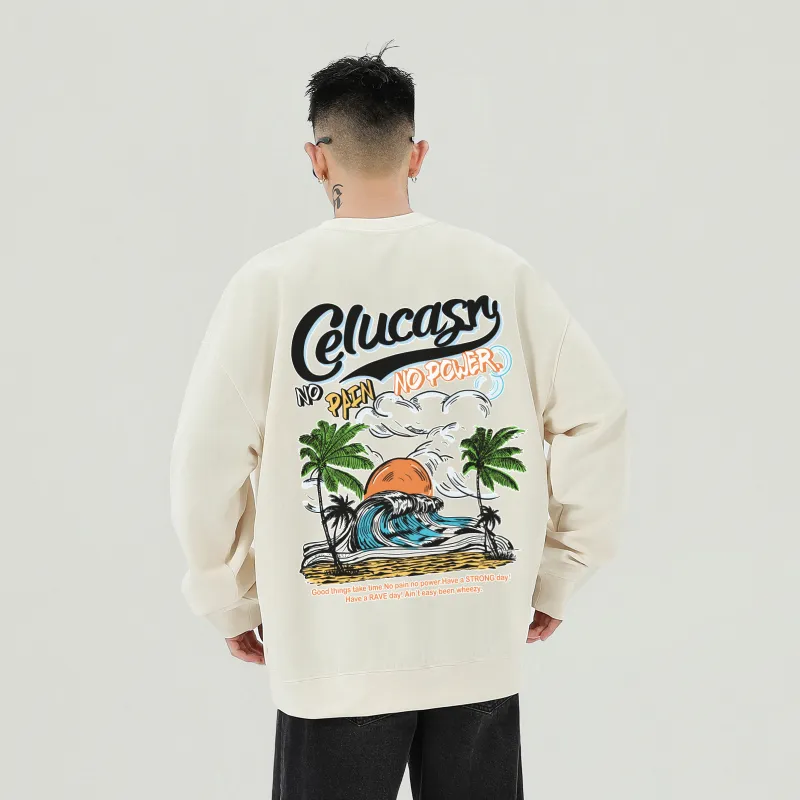 CELUCASN Sweatshirts Unisex-7