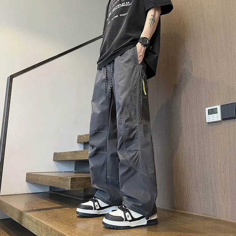 CELUCASN Casual Pants Unisex AB Color-9