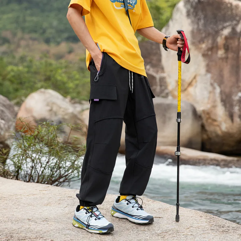 CELUCASN Casual Pants Unisex-4