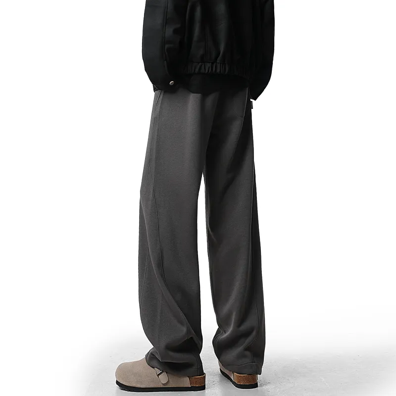 CELUCASN Casual Pants Unisex Red-22