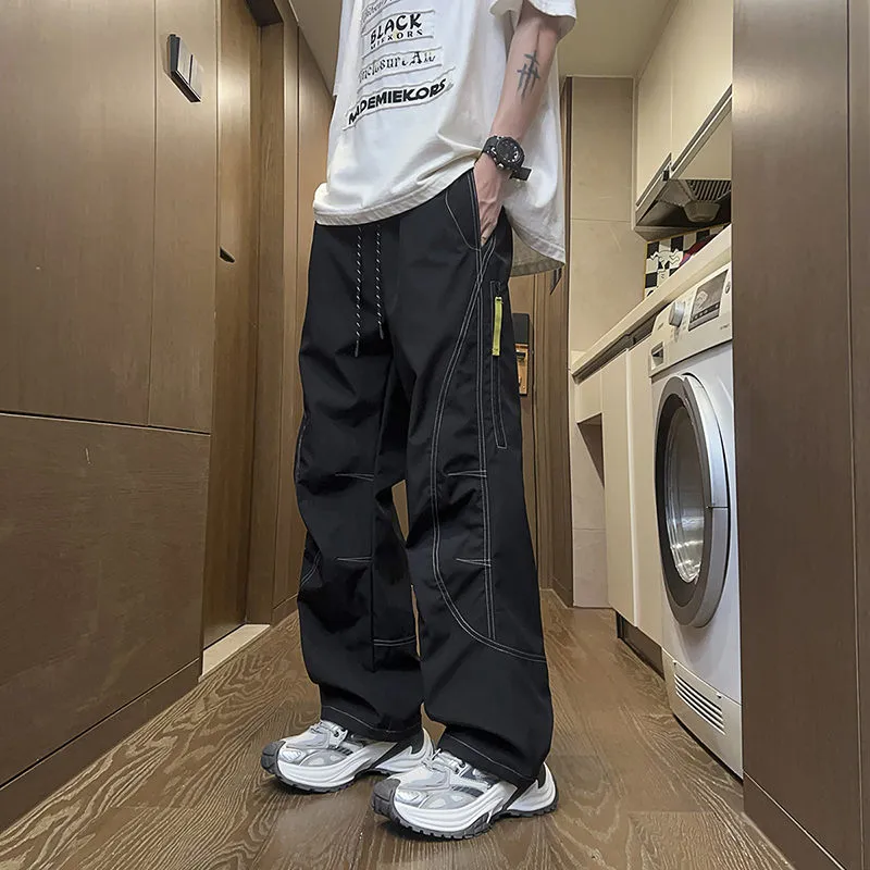 CELUCASN Casual Pants Unisex AB Color-2