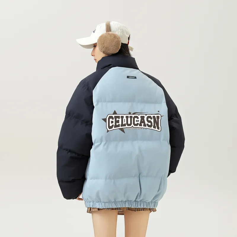 CELUCASN Puffer Jackets Unisex-29