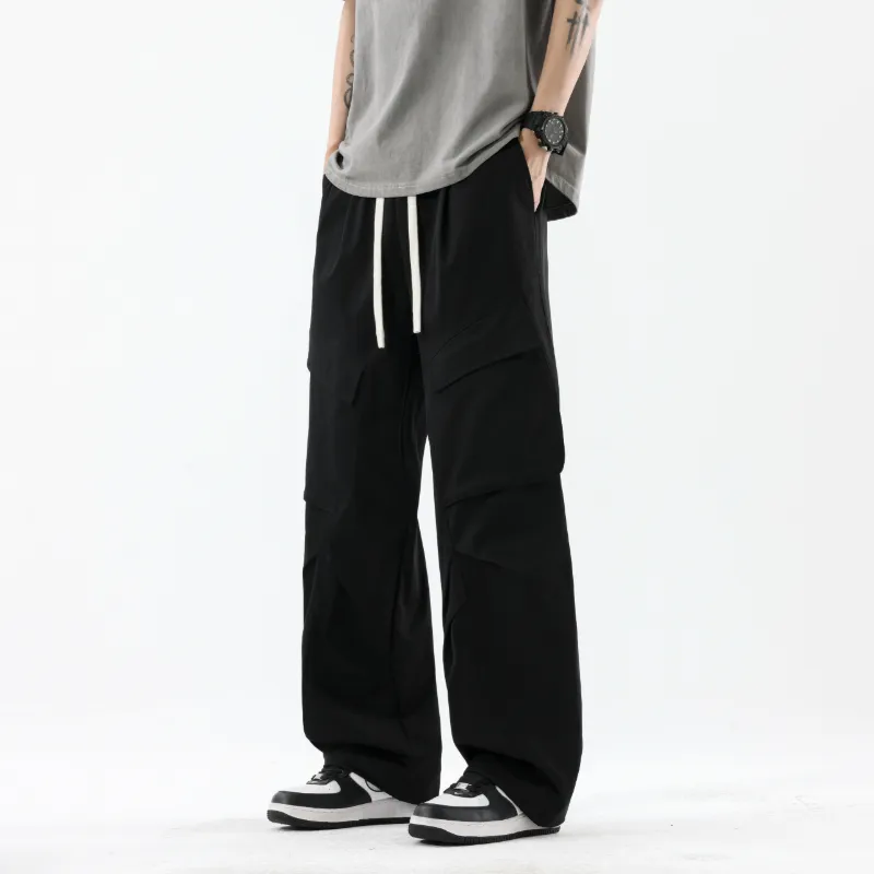 CELUCASN Casual Pants Unisex AB Color-2