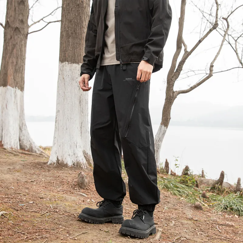 CELUCASN Casual Pants Unisex-14