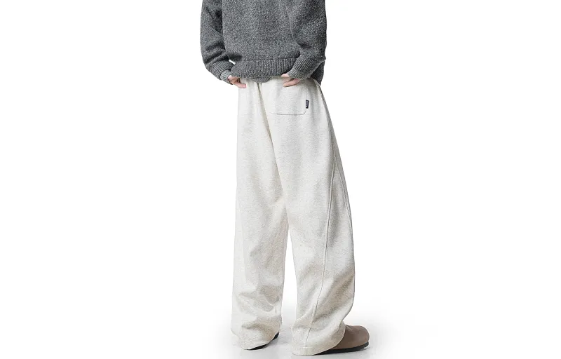 CELUCASN Casual Pants Unisex Red-1