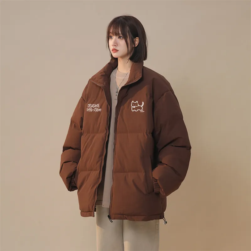 CELUCASN Puffer Jackets Unisex-27