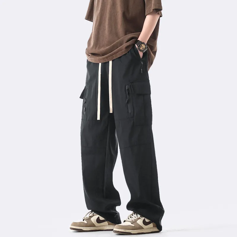 CELUCASN Cargo Pants Unisex-4