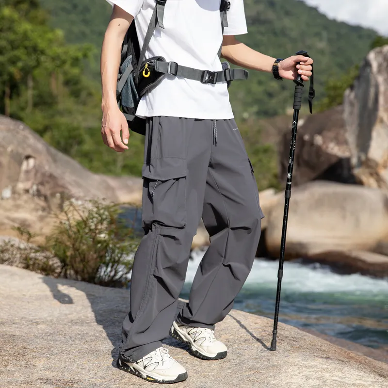 CELUCASN Casual Pants Unisex-9