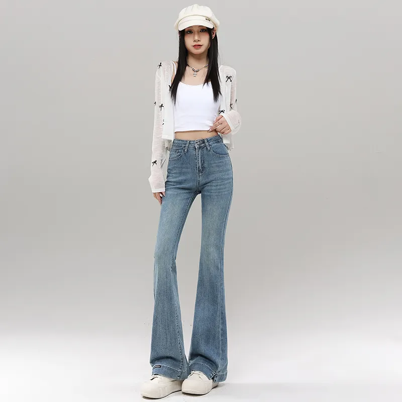 HELEH Jeans Women's Light Blue-4