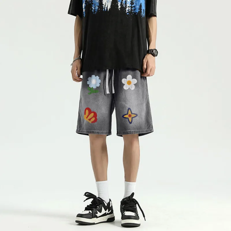 HELEH Denim Shorts Unisex-9