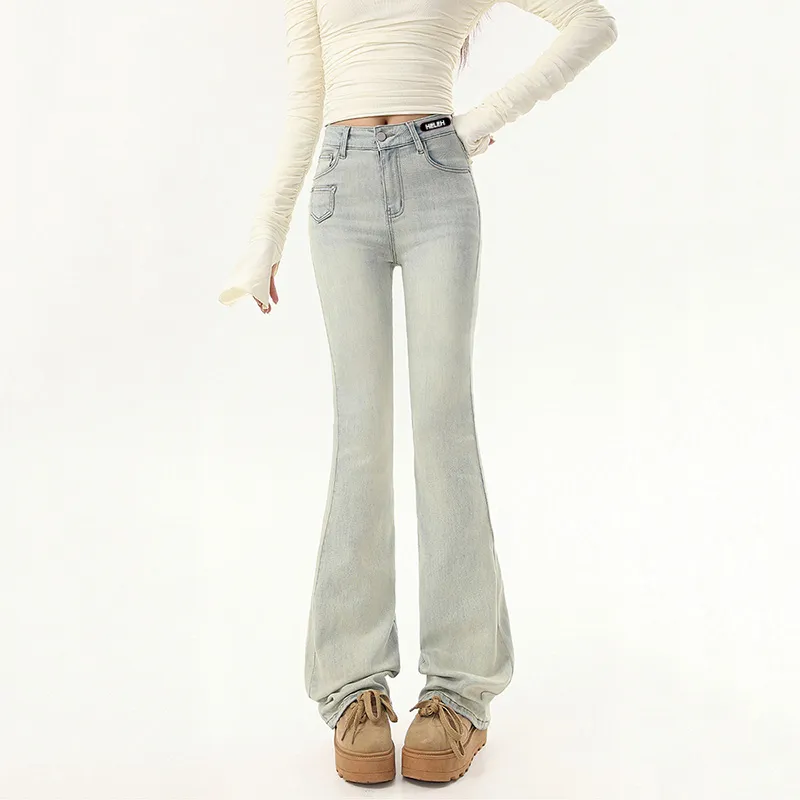 HELEH Jeans Women's Emerald Green-2