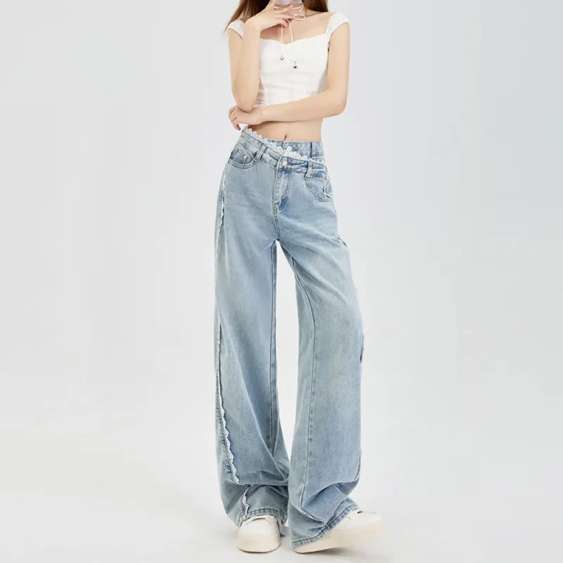 HELEH Jeans Women's Light Blue-2