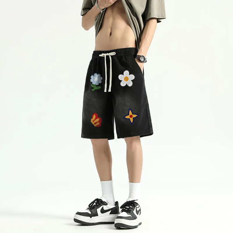 HELEH Denim Shorts Unisex-18