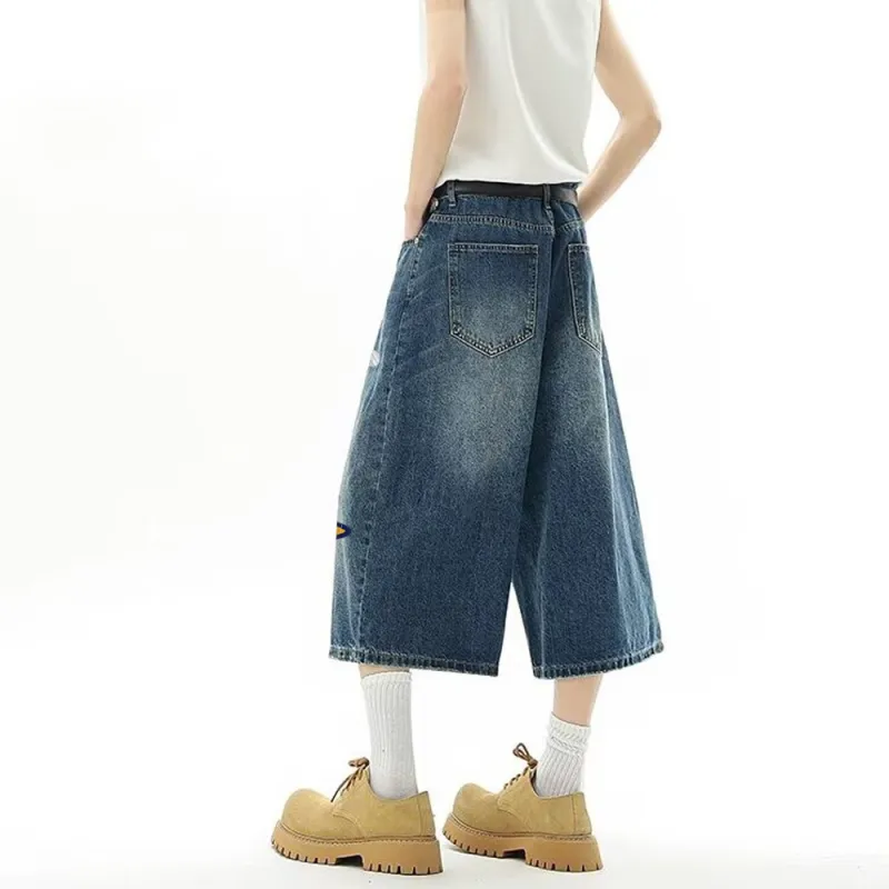 HELEH Denim Shorts Unisex-2