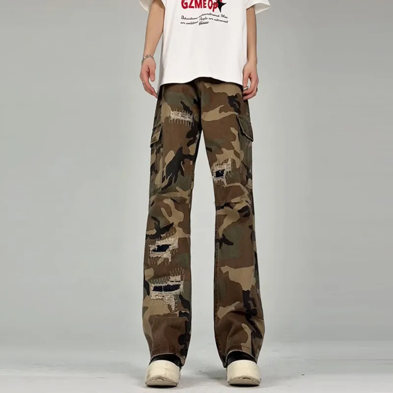 HELEH Jeans Unisex Camouflage-4