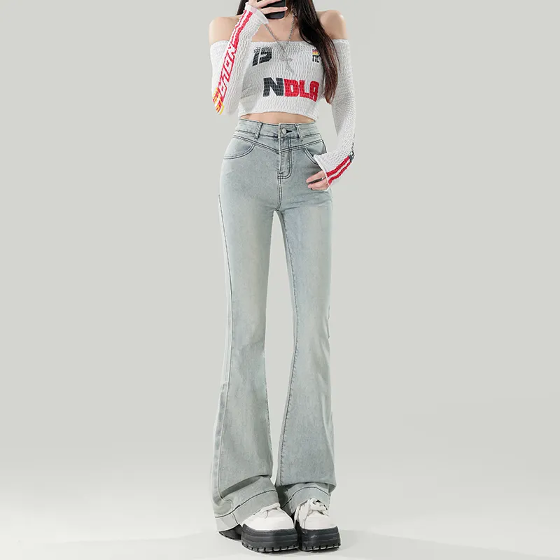 HELEH Jeans Women's Light Blue-2