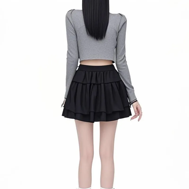 HELEH Casual Short Skirts Women's-1