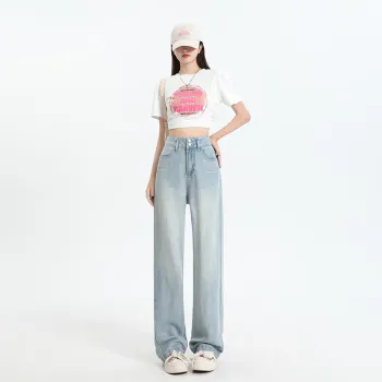 HELEH Jeans Women's Light Blue