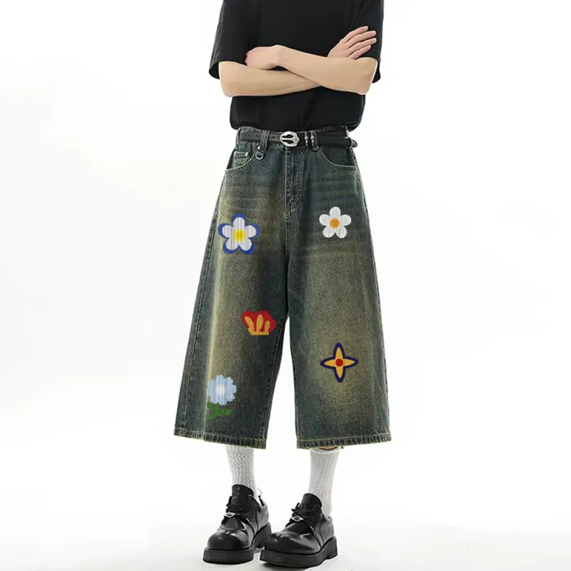 HELEH Denim Shorts Unisex-7