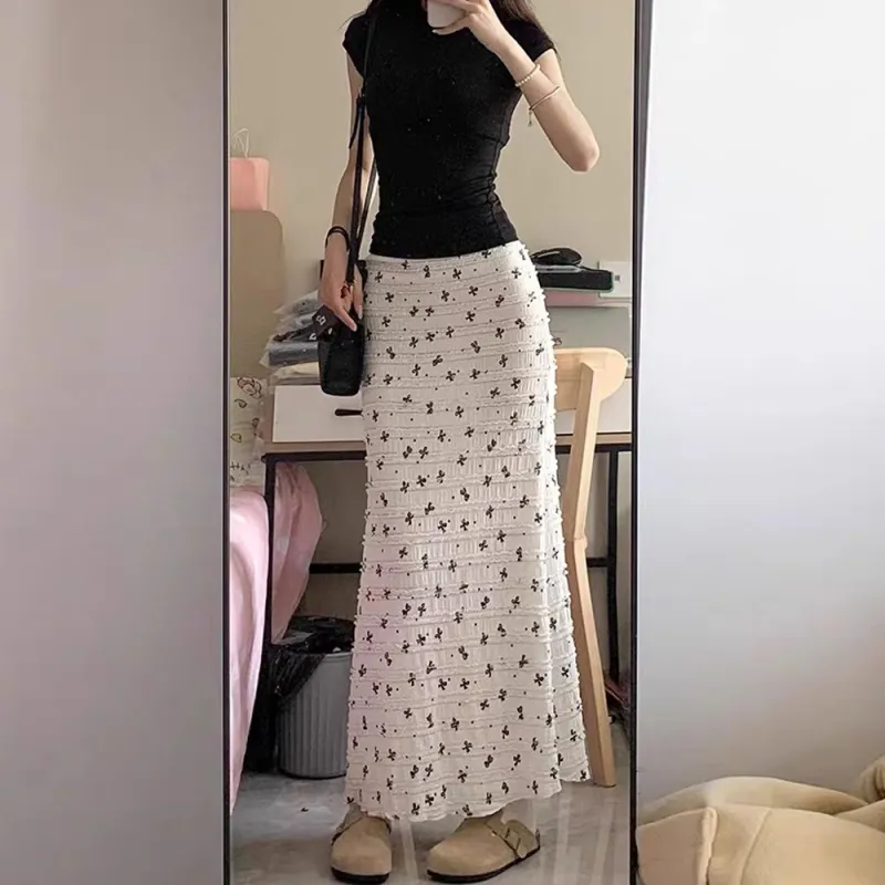 HELEH Casual Long Skirt Women's-1