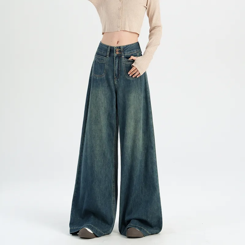 HELEH Jeans Women's Dark Blue-4