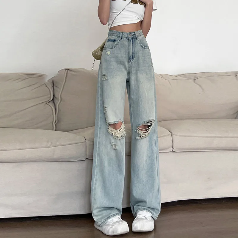 HELEH Jeans Women's Light Blue-1