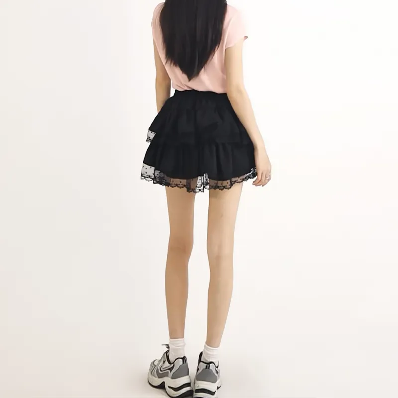 HELEH Casual Short Skirts Women's-2