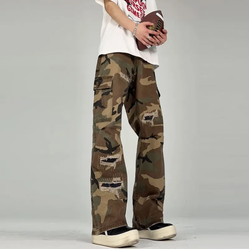 HELEH Jeans Unisex Camouflage-2