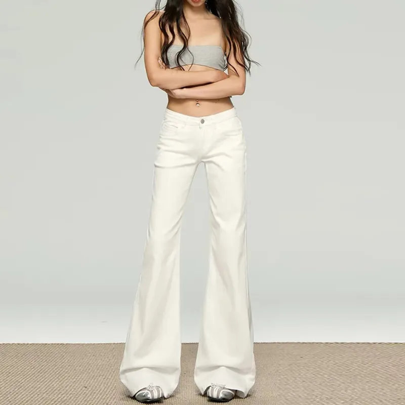 HELEH Jeans Women's White-3