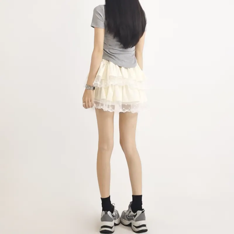 HELEH Casual Short Skirts Women's-9