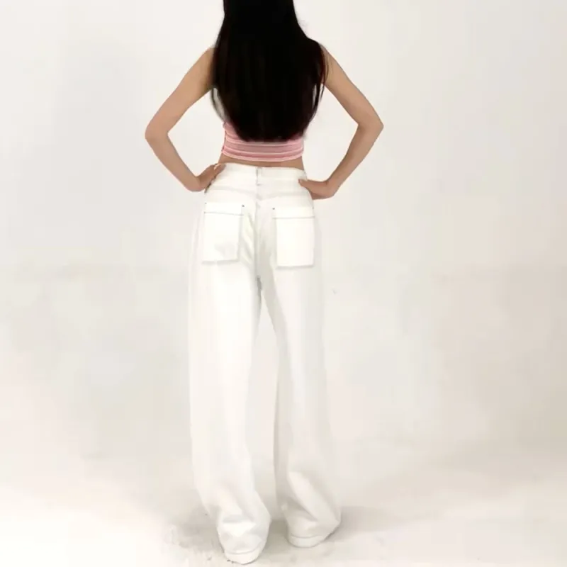 HELEH Jeans Women's White-4