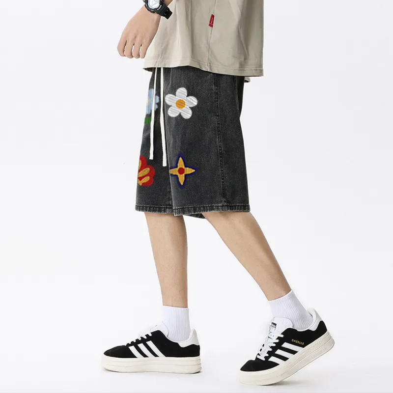 HELEH Denim Shorts Unisex-7
