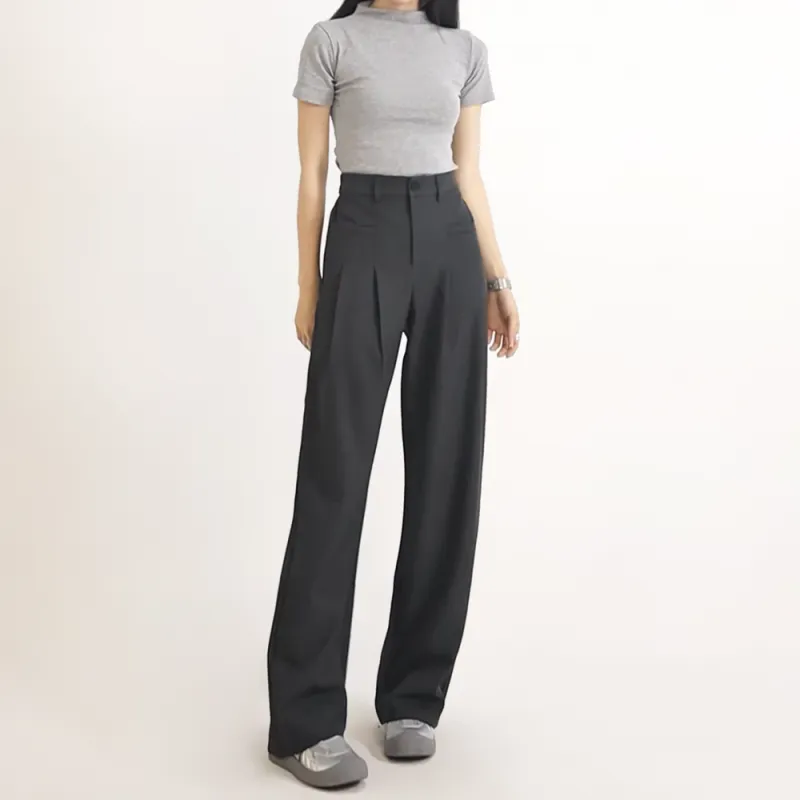 HELEH Casual Pants Women's Gray-2