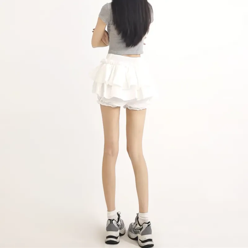 HELEH Casual Short Skirts Women's-5