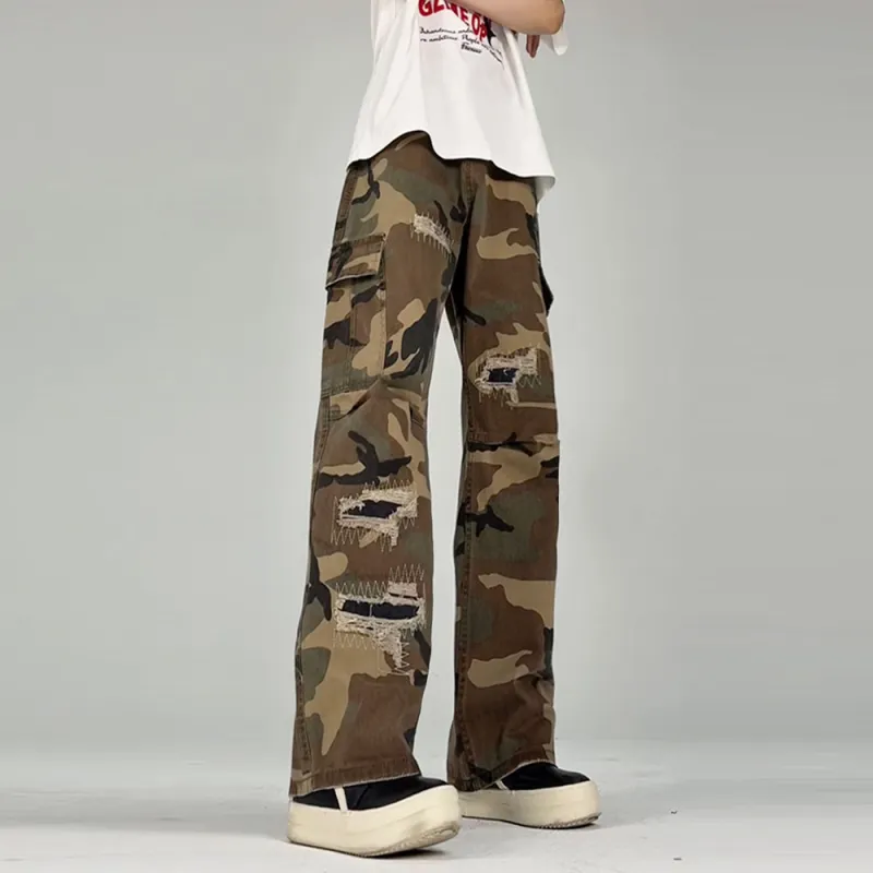 HELEH Jeans Unisex Camouflage-5