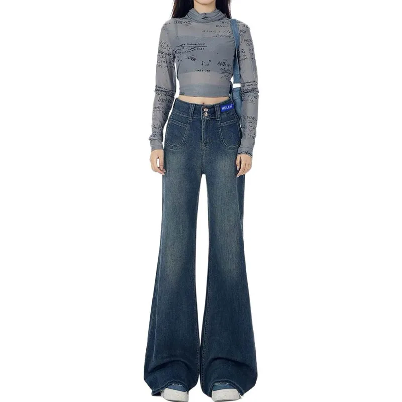 HELEH Jeans Women's Vintage Blue-1