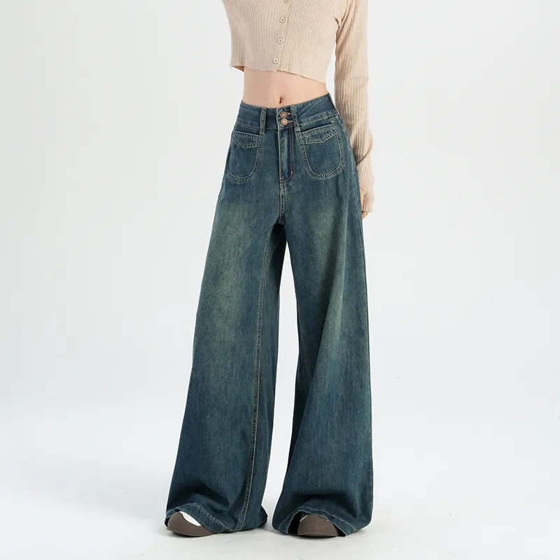 HELEH Jeans Women's Dark Blue-3