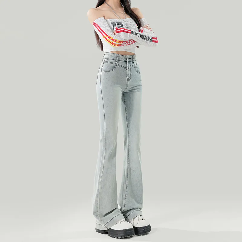 HELEH Jeans Women's Light Blue-3