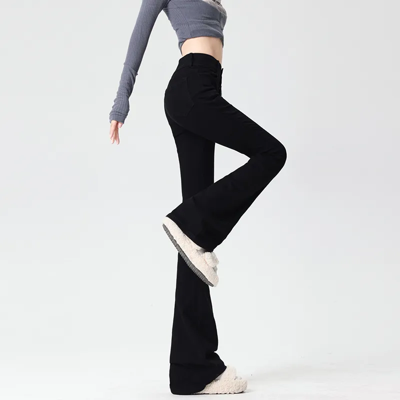 HELEH Jeans Fall Winter Women's-12