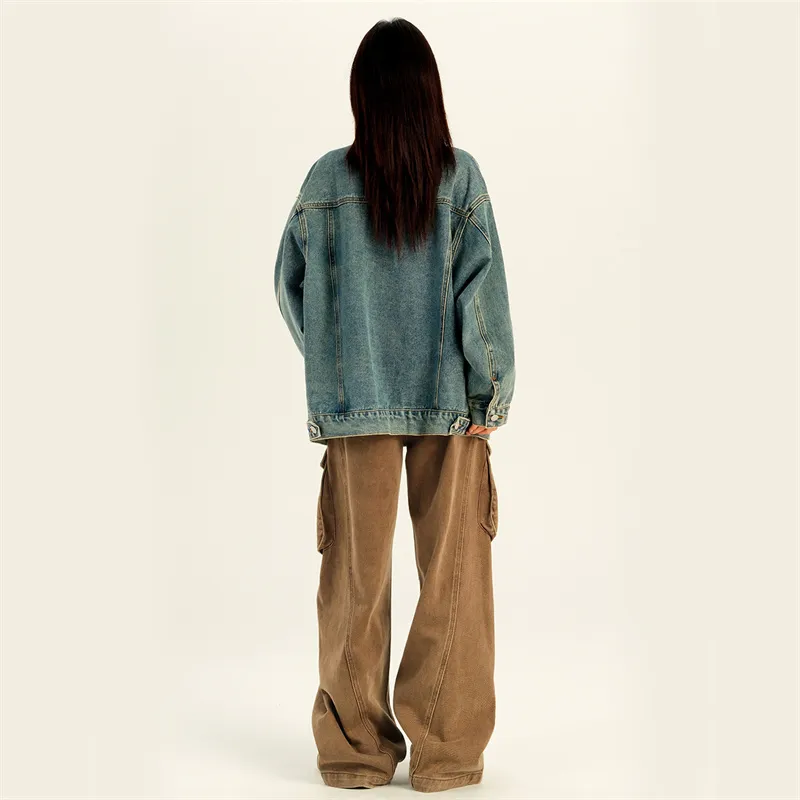 HELEH Denim Jackets Women's-4