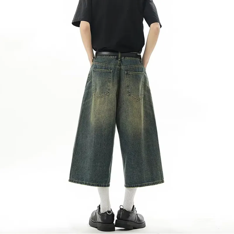 HELEH Denim Shorts Unisex-5