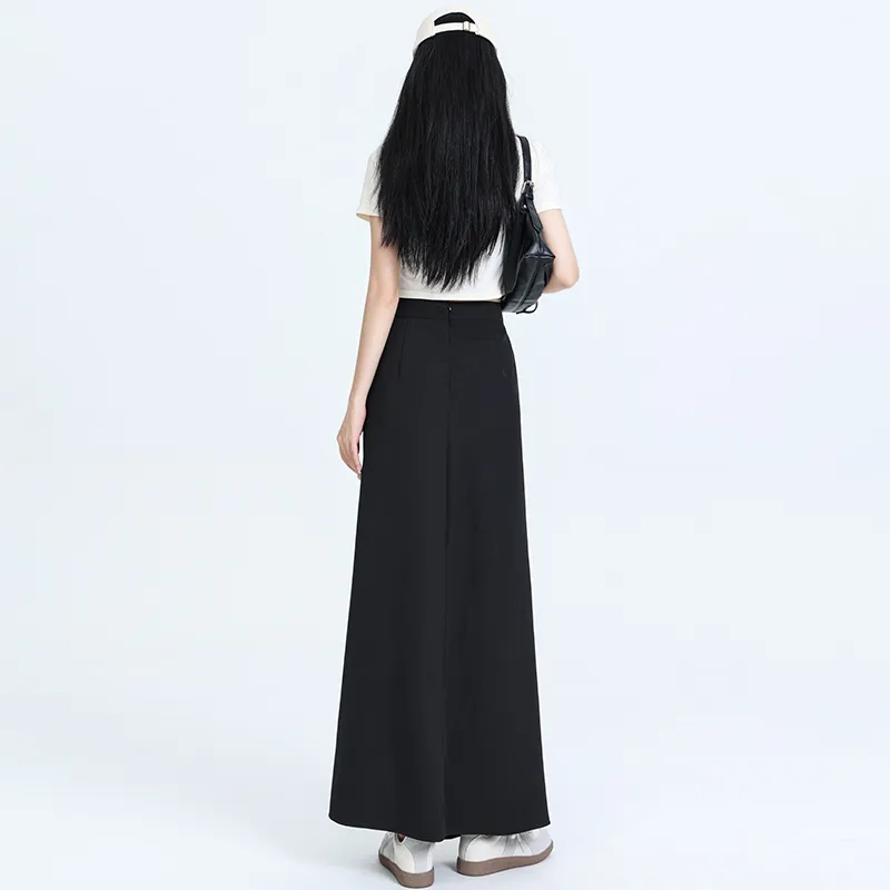 HELEH Casual Long Skirts Women's-2