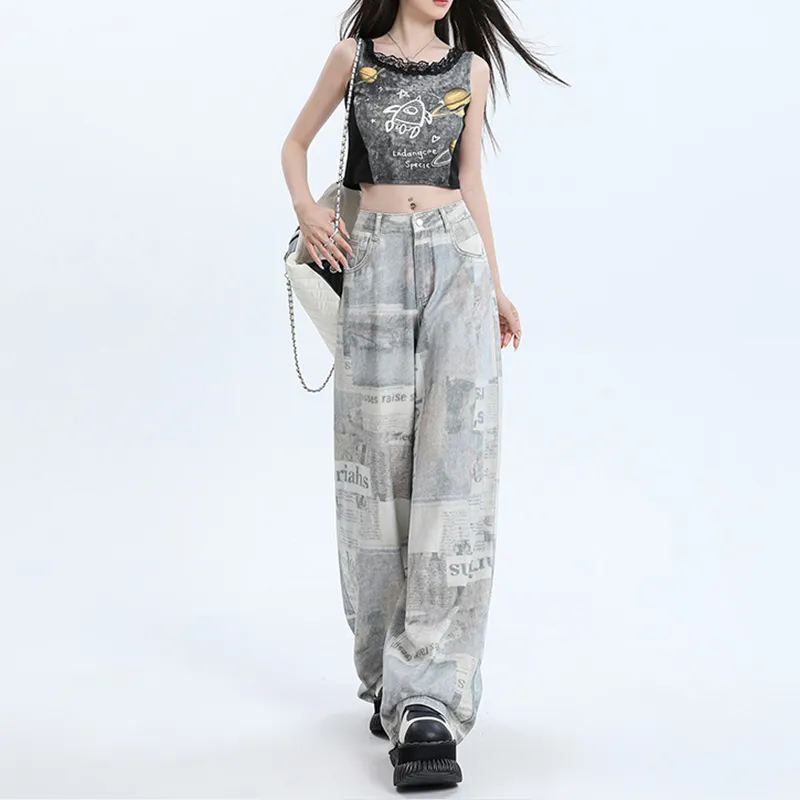 HELEH Jeans Women's Image Color-2