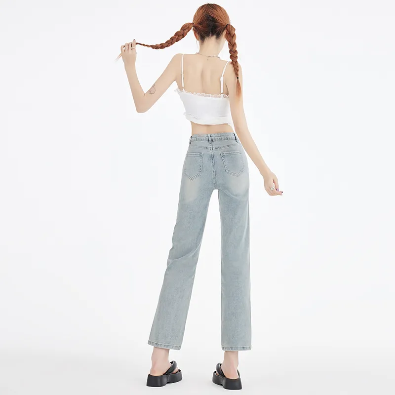 HELEH Jeans Women's Light Blue-2