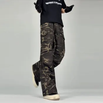 HELEH Jeans Unisex Camouflage