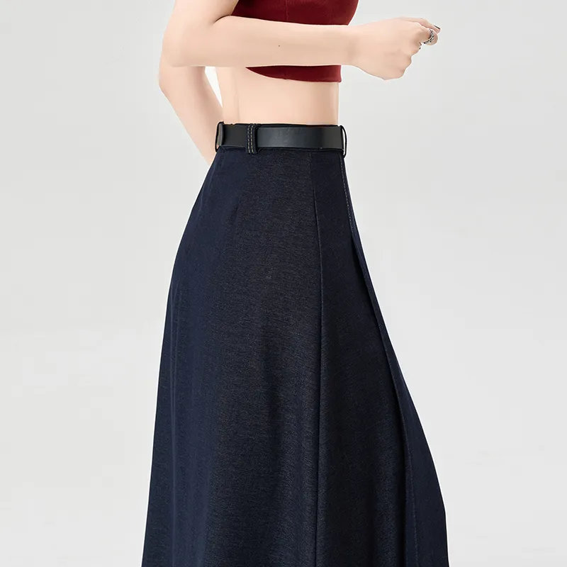 HELEH Casual Long Skirts Women's-11